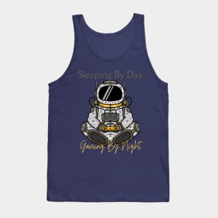 Sleeping By Day Gaming By Night Tank Top